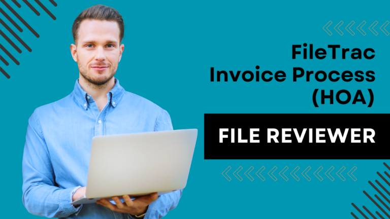 FileTrac – Invoice Process Training (HOA)